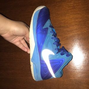 Kid size basketball shoes